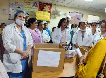 Implementation of Swasth Nari, Sashakt Parivar Abhiyaan in DCBH 2