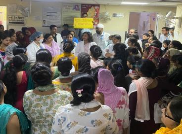 Implementation of Swasth Nari, Sashakt Parivar Abhiyaan in DCBH 4